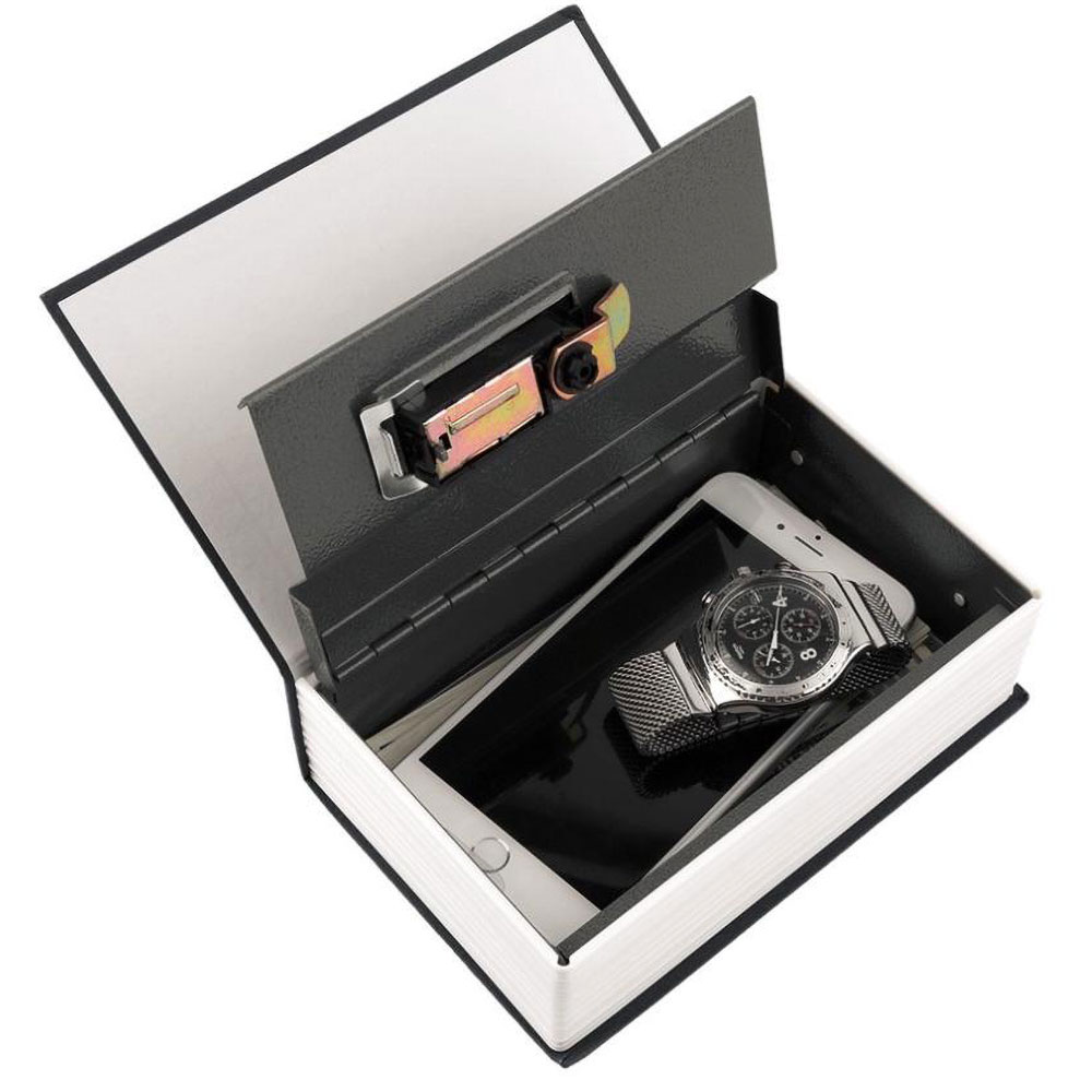 Key Locking Book Safe
